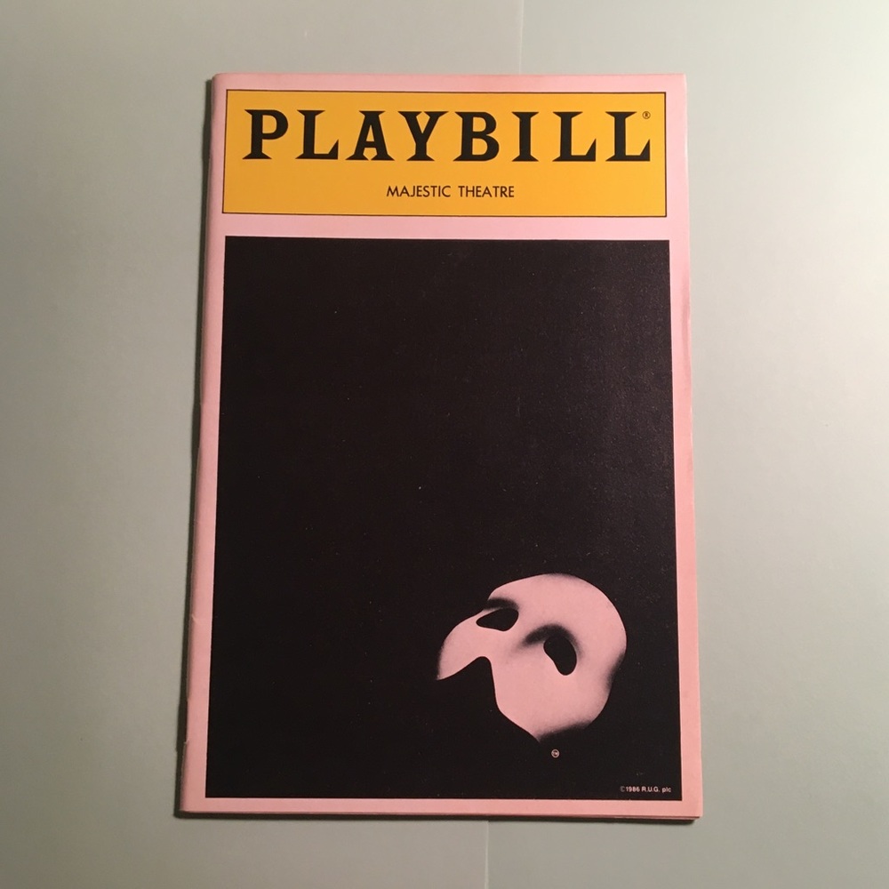 Phantom Playbill